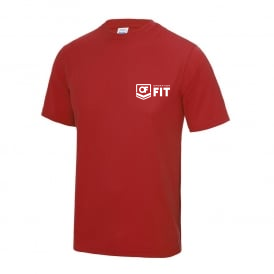 Mens Technical Training T-Shirt - Red