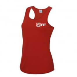 Womens Technical Training Vest - Red